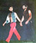 Darren and Tom in leather and jeans by Gallo