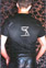 Gallofornia logo on back of shirts