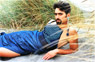 Jubal lounging in the dunes in couture