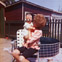 Aunt Joyce making me do Truman Capote. Summer 1962