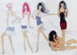 Original drawings of clothing line