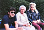 Chris Gallo, Granny Connie Gallo-Barbera and Paul have coffee. Fall 1985